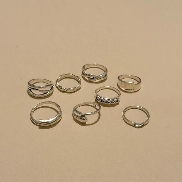 Boho ring set N1202 - Picture 2 of 3